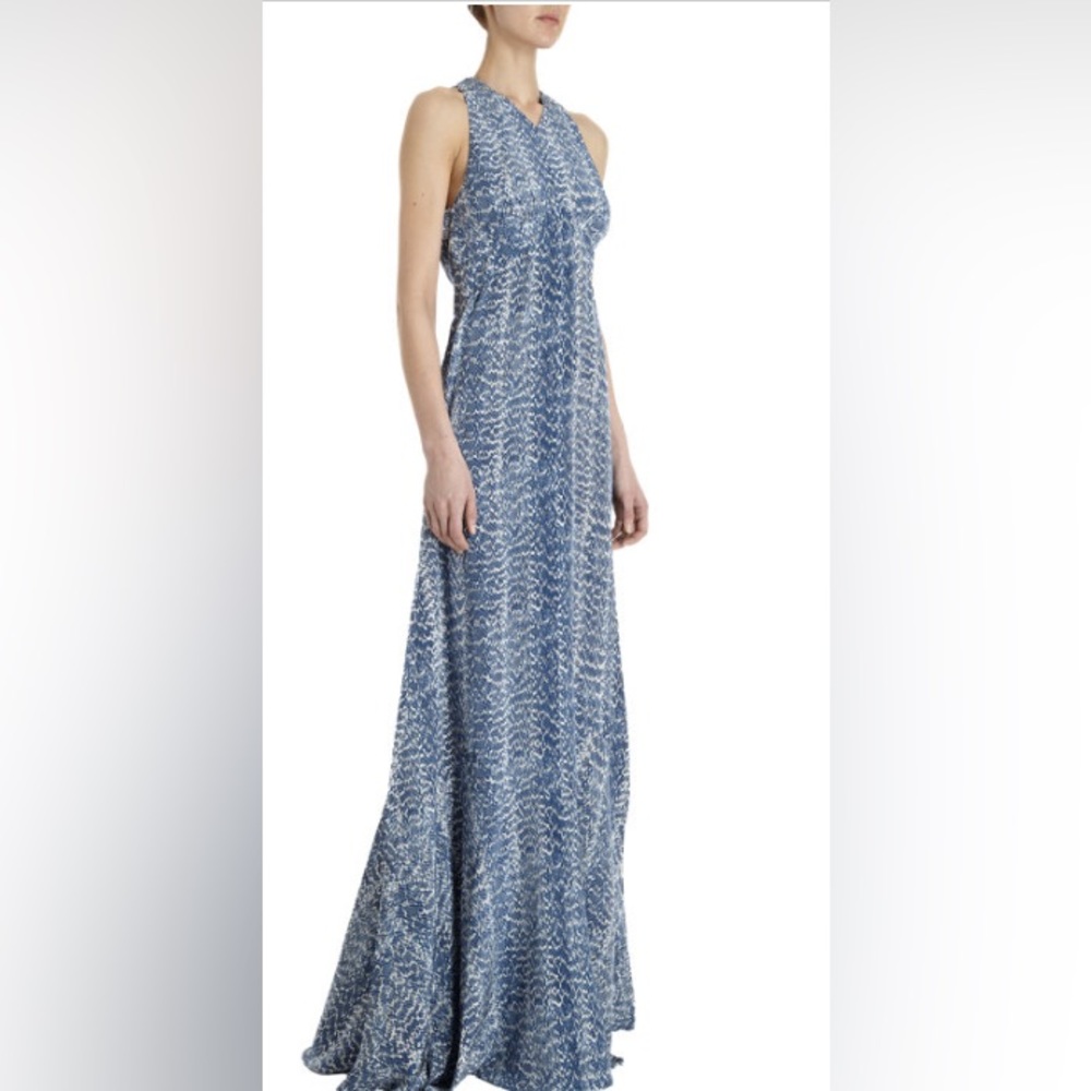 DEREK LAM 100% Silk maxi dress